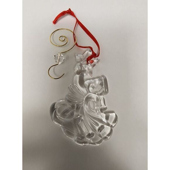 Waterford Crystal Christmas Ornament in Angel Form - 1998 Waterford Christmas - Picture 8 of 10
